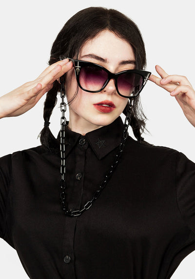 Dagger Cat Eye Sunglasses 1